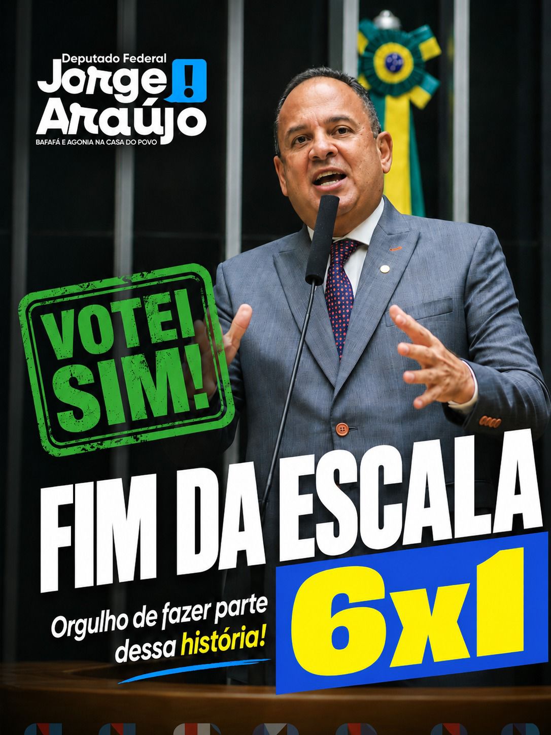 Jorge Araújo: do rádio à Câmara Federal, a trajetória do deputado que ganhou destaque nacional